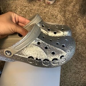 Sparkly Crocs